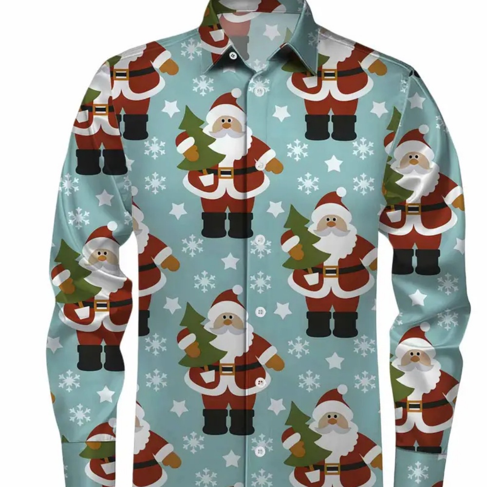 Winter Clothing Gift Ideas - Мужская рубашка с длинными рукавами и