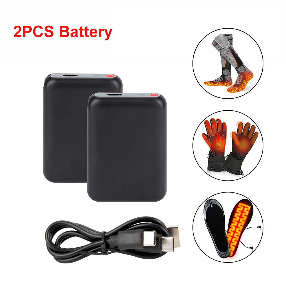 Heated Gloves Electric - Аккумулятор 5В 6000мАч для носков с