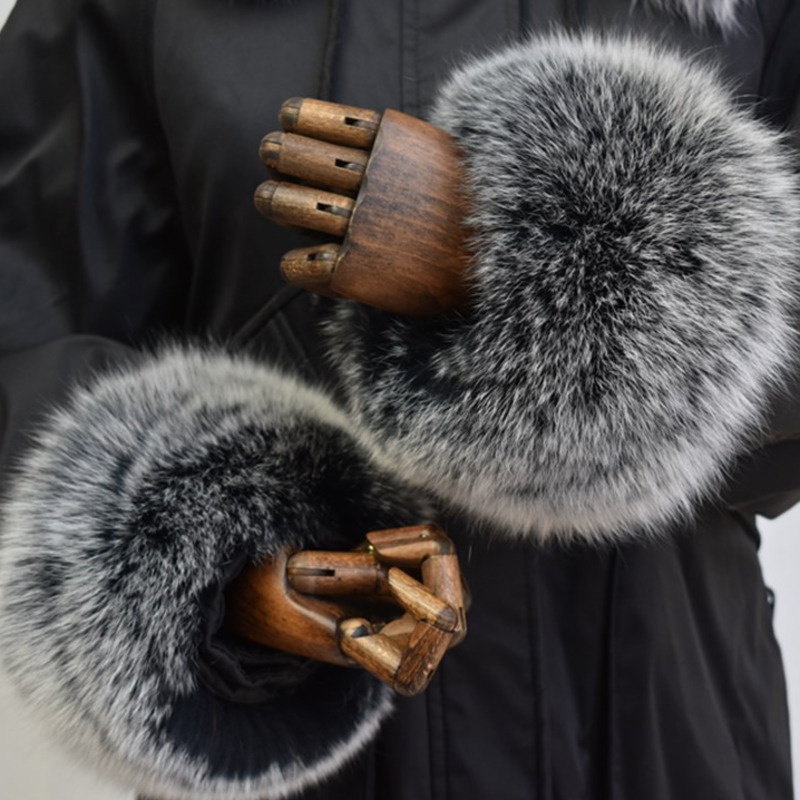 Манжеты из лисьего меха для же – обзор и цена Winter Clothing Pk