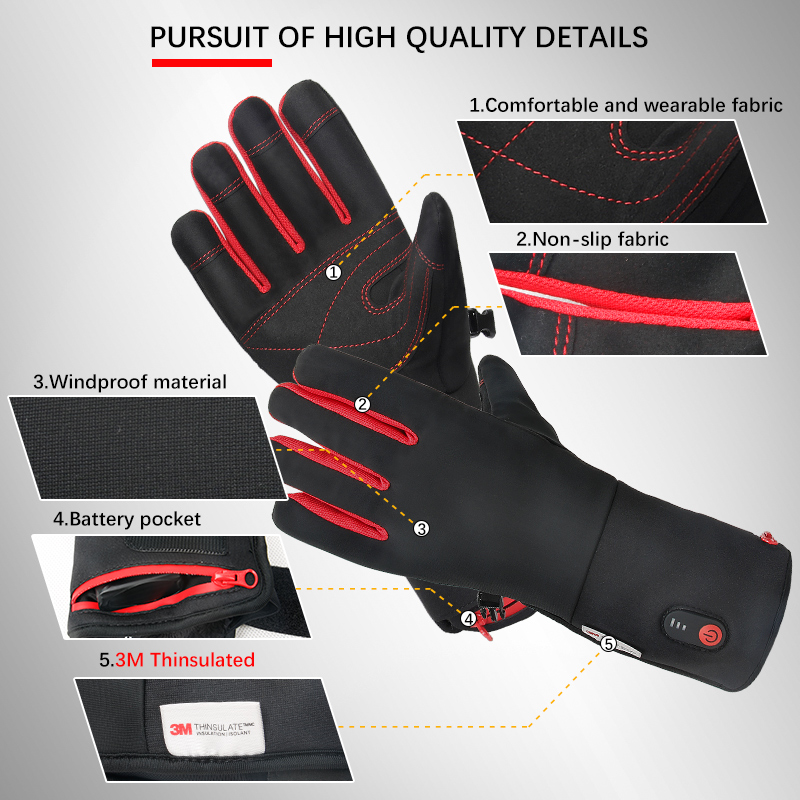 Новые профессиональные электри – обзор и цена Heated Gloves Electric