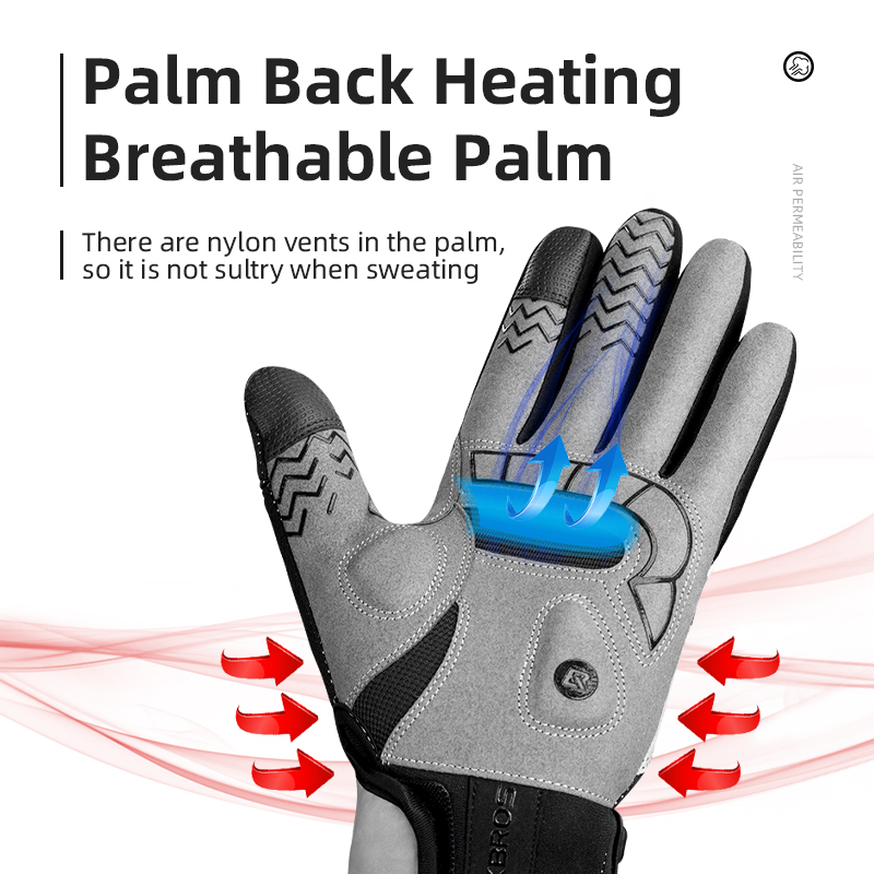 ROCKBROS зимние перчатки с под – обзор и цена Heated Gloves Electric