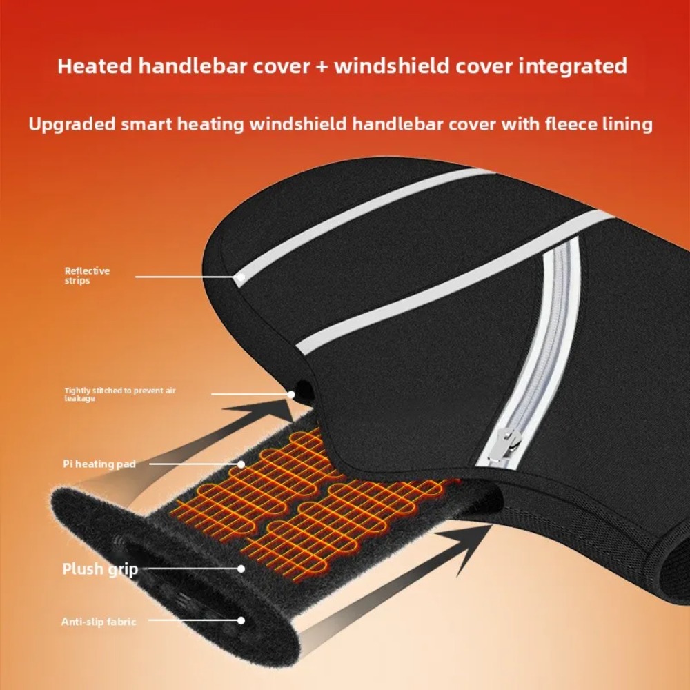 Чехлы на руль мотоцикла, зимни – обзор и цена Heated Gloves Electric