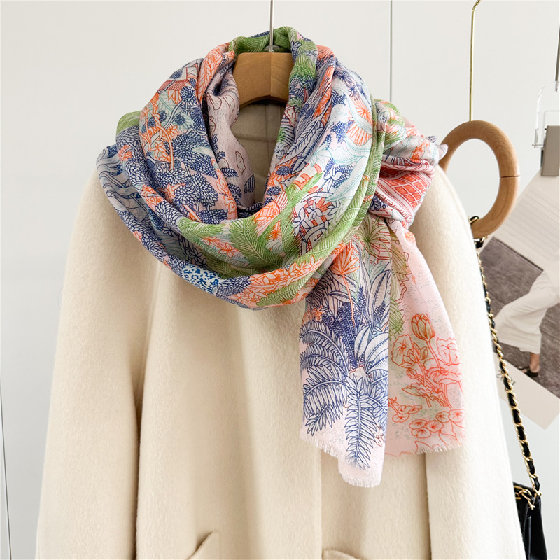 Кашемировые шали с кисточками  – обзор и цена Winter Clothing Hong Kong
