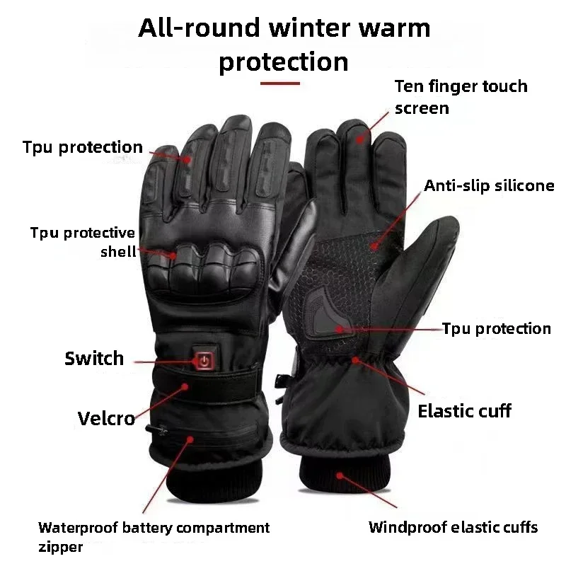 Перчатки с подогревом, грелки  – обзор и цена Heated Gloves Electric